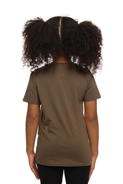 LOVETTI Green UniSex KidS T-Shirt - Camouflage, Crew Neck, Short Sleeve