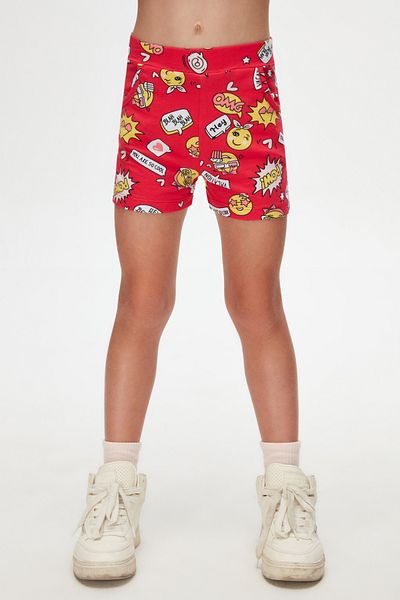 LOVETTI Patterned Girl's PocKet Shorts - So Cool