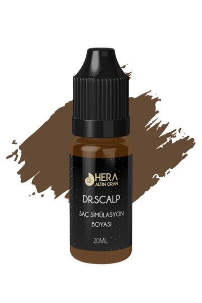 Hera Altın Oran Dr. Scalp Saç Simülasyon Boyası 20ml (AÇIK KAHVE)
