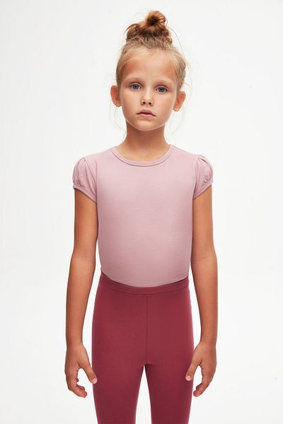 LOVETTI BAsic Girl's Summer Leggings - Light Plum