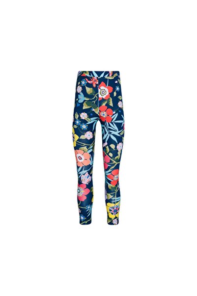 LOVETTI Kız Çocuk Macro Farm House Desenli Ince Mevsimlik Tayt