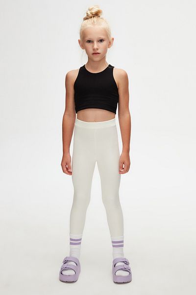 LOVETTI Girl's Ecru Summer Leggings - Basic Model