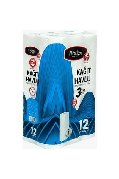 FLODEX Paper Towel 3 Layers 12 Pieces