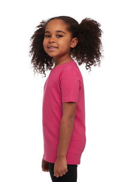LOVETTI Φούξια Unisex Παιδικό T-Shirt - Crew Neck, Κοντό μανίκι