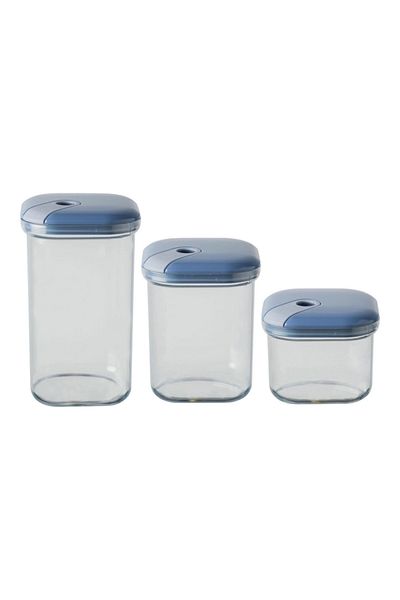 Omada 3-Piece Storage Jar Set 3 Liter