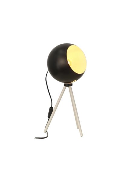 micasa 40W E27 Modern Design Metal Table Lamp with Hand Switch