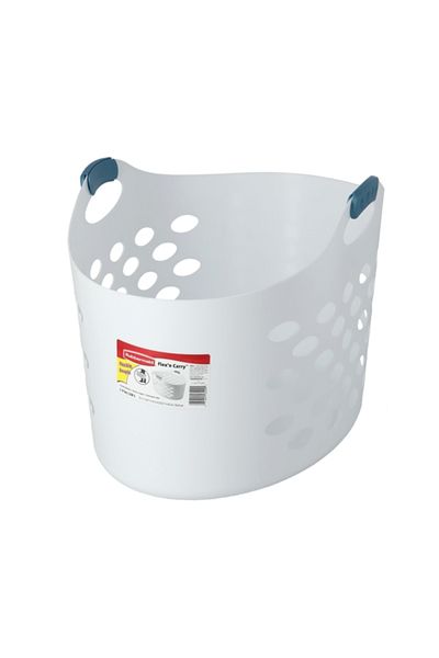 RUBBERMAID Flex N Carry Laundry Basket
