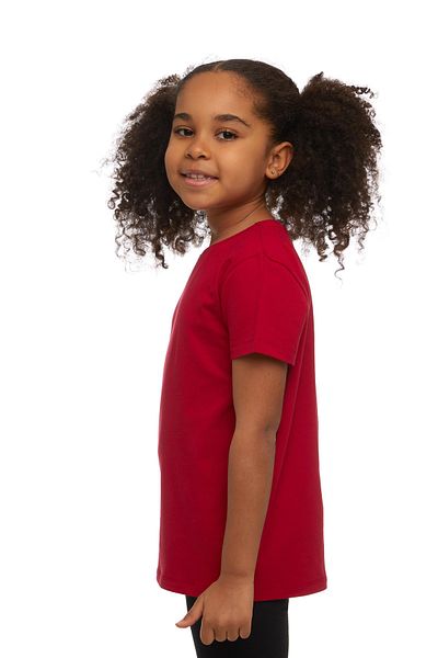 LOVETTI UniSex red Children'S T-Shirt - Null Collar, Short Sleeve
