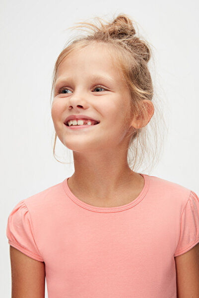 LOVETTI Salmon Basic για κορίτσια - Μπλουζάκι με λαιμόκοψη και καρπούζι