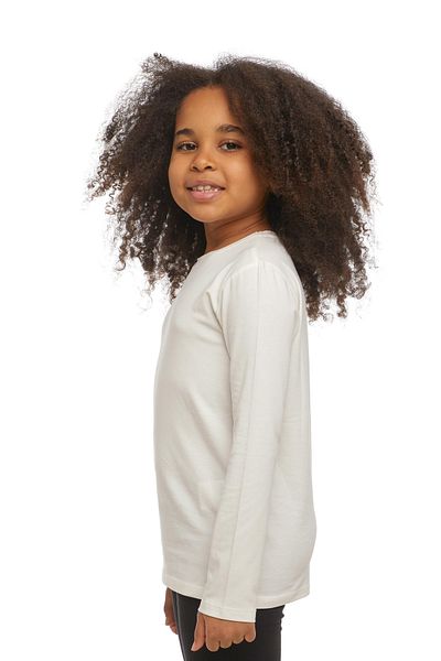 LOVETTI UniSex Ecru KidS T-Shirt - Crew Neck, Long Sleeve, SeaSonal