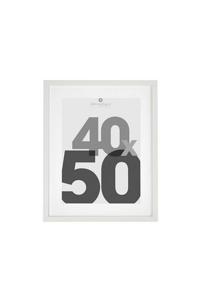 Atmosphera Eva Sleek Design Rectangular Wooden Photo Frame 40 x 50cm