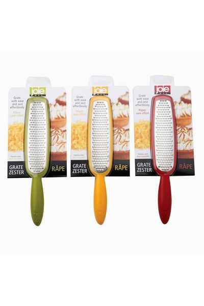 Joie BPA-Free Dishwasher Safe Stainless Steel Grate Zester 9inch
