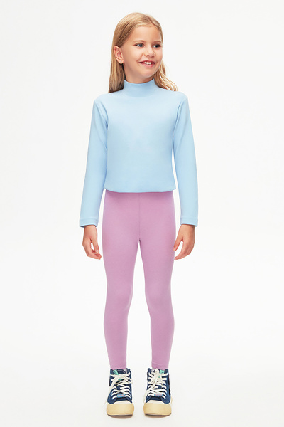 LOVETTI Lila Basic Kız Çocuk Yazlık Tayt