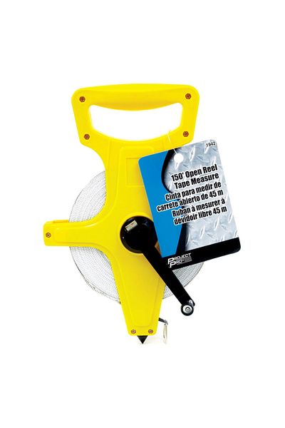 Performance Tool Wilmar Project Pro Open Reel Measuring Tape 150ft 1942
