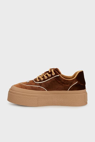 Guja Thick Sole Velvet Sneaker Shoes Shoes 38924K330