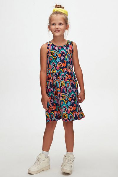 LOVETTI Rochie fără mâneci cu model pentru fete - Brave & Happy