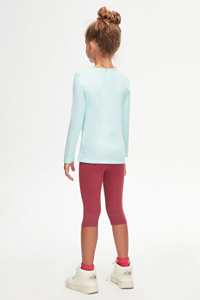 LOVETTI Mint Basic - Lycra μακρυμάνικο μπλουζάκι για κορίτσια