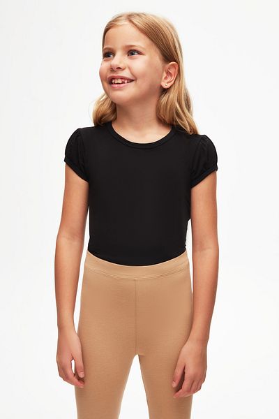 LOVETTI BaSic Girl'S Summer LeggingS - Milky Brown