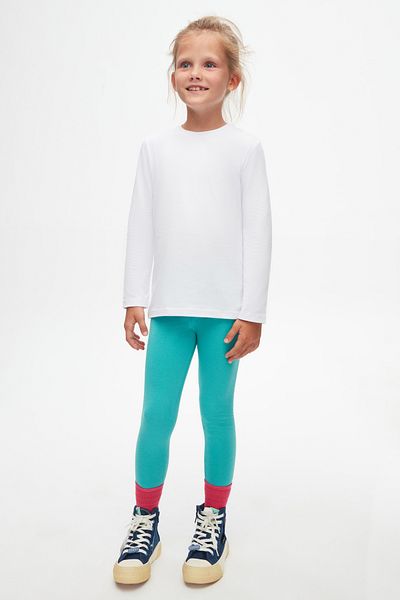 LOVETTI UniSex KidS - White SeaSonal, Zero Collar, Long Sleeve T-Shirt