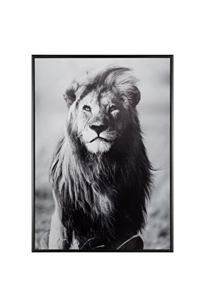 Atmosphera إطار قماش مستطيل مطبوع عليه عبارة "بيانكا" 50 × 70 سم 166938DIS