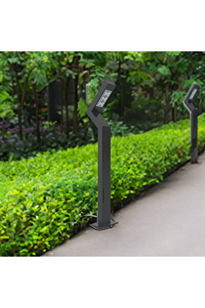 Quark Lighting BL-104 Özel Reflektörlü Bahçe Bollard Aydınlatma Tek Yönlü Ant...
