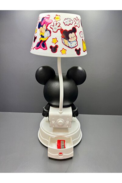 doğan hediyelik 3 Kademeli Led Işıklı Şarjlı Çocuk Masa Gece Lambası Abajür - Kuromi Hello Kitty Mickey Mouse