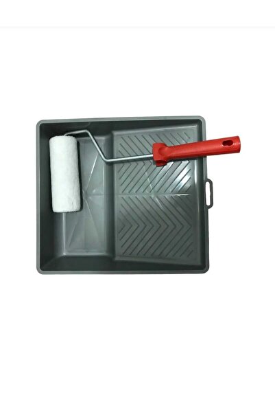 DERYA DESİNG ART Rolă de burete de 10 cm și tigaie mare pentru vopsea