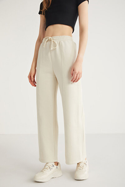 GRIMELANGE SARINA Γυναικείο 100% Βιολογικό Βαμβάκι Μπεζ Φούτερ