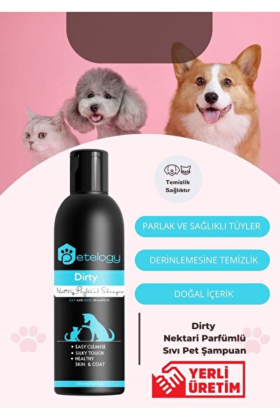 Petelogy Dirty Nektari Parfümlü Pet Şampuanı 5000 ml
