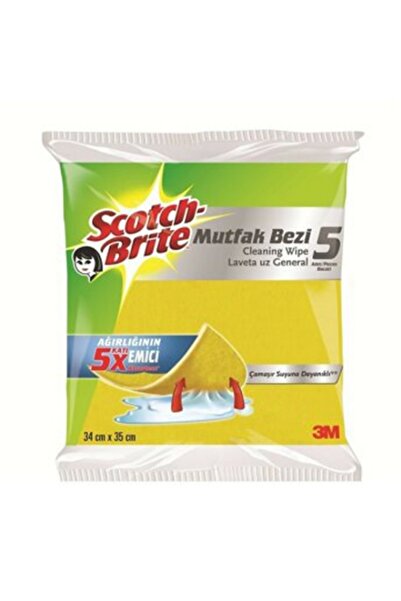 Scotch Brite Lavetă de curățare Brite 5 bucăți 2 bucăți