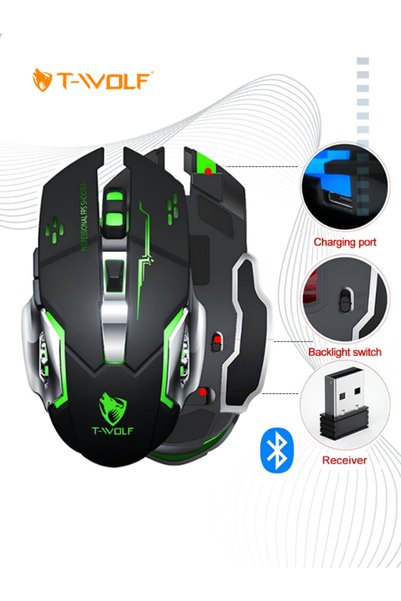 Genel Markalar Q13 Kablosuz Şarjlı Rgb Oyuncu Mouse