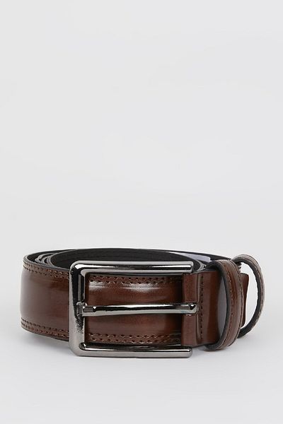 DeFacto Men's Faux Leather Classic Belt D3294Axns