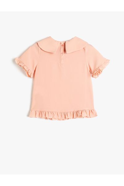 Koton 3skg60014aw Mädchenbluse Puder