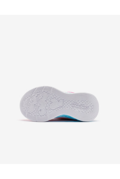 SKECHERS Flutter Heart Lights - Groovy Swirl Küçük Kız Çocuk Pembe Işıklı Spor Ayakkabı 303253n Hplv