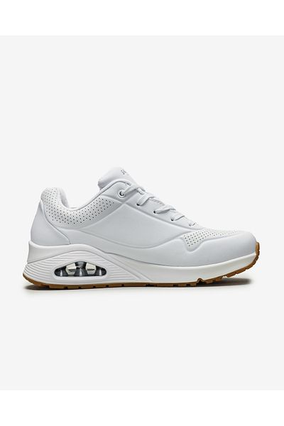 SKECHERS Uno -stand On Air Γυναικεία λευκά αθλητικά παπούτσια 73690 Wht