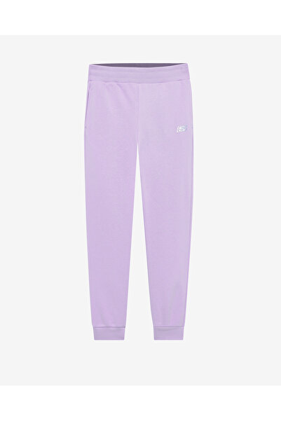 SKECHERS G Essential Jogger Sweatpant Büyük Kız Çocuk Açık Lila Eşofman Altı SK232075-816