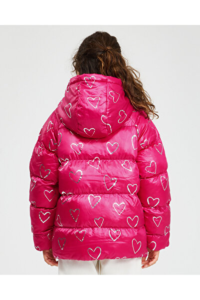 SKECHERS G Outerwear Padded Jacket Büyük Kız Çocuk Pembe Mont SK242110-509