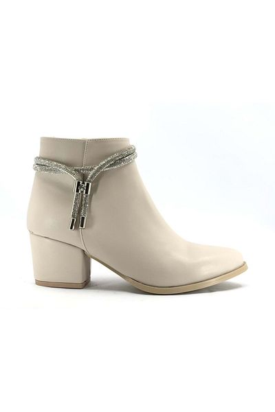 Kids Club Shoes Feles Ankle Double Stripe Stone Χαμηλή κοπή Κλασικές Γυναικείες Μπότες TEN