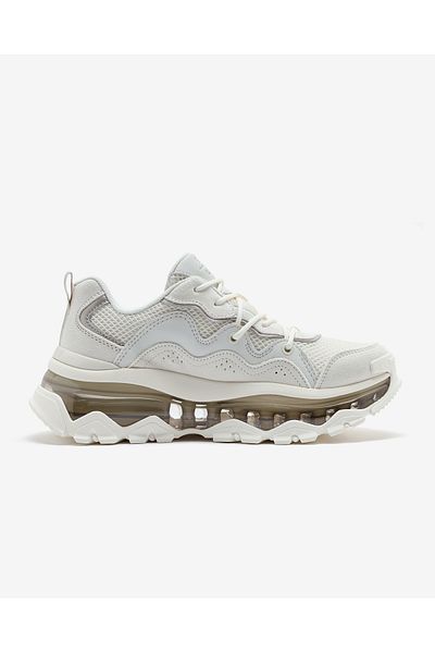 SKECHERS Bílé dámské tenisky Uno Chaos - 177935 Wht