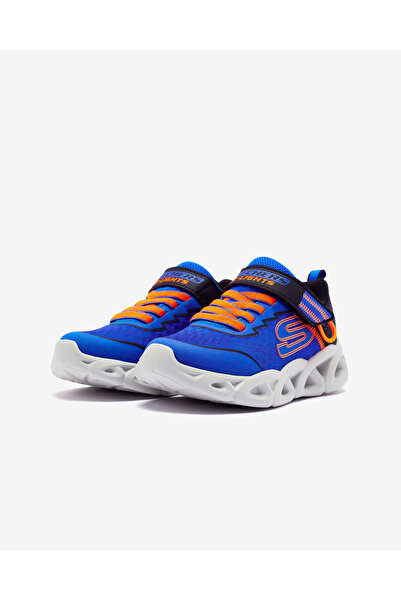 SKECHERS Twisty Brights 2.0 Büyük Erkek Çocuk Mavi Işıklı Spor Ayakkabı 401625l Blbk
