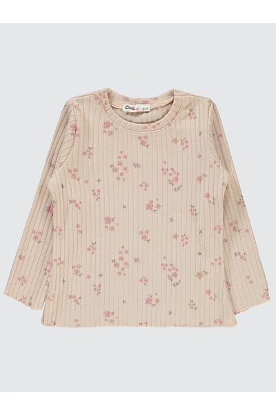 Civil Girls 2-5 Years Old Girl's Powder Color Sweatshirt
