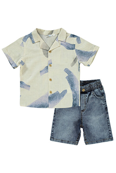 Civil Boys Costum Băiat 2-5 Ani Albastru