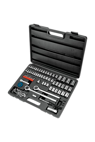 Performance Tool 85-Piece Drop Forged Chrome Plated Socket Set W1183