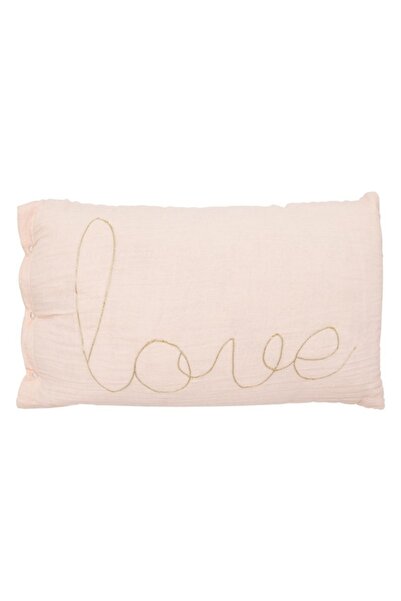 Atmosphera Lili Love Embroidered Decorative Cushion 50 x 30cm 195896B