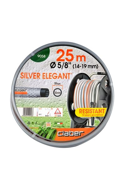CLABER Flexible and Durable Gardening Water Hose 25m x 5/8 Inch