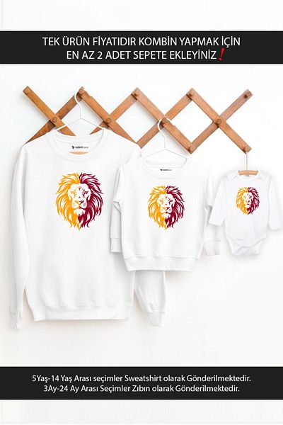 Tshirthane Leon Tată Leu Bebeluş Tată Fiu Fată Preţul este pentru un singur produs. Adăugaţi cel puţin 2 articole în coş pentru a combina