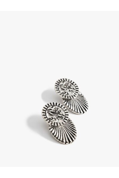 Koton Geometric Vintage Earrings