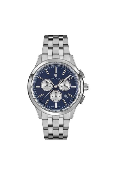 Wainer Men's Gray Wristwatch Wa.12320-d
