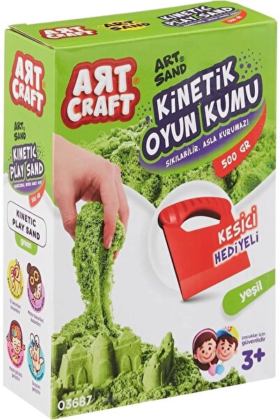 Art Craft Yeşil Kinetik Oyun Kumu