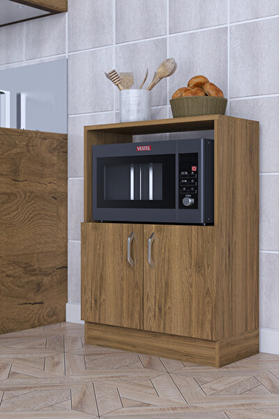 moka park avm 2 Kapaklı Geniş Raflı Çok Amaçlı Mikrodalga Fırın Dolabı